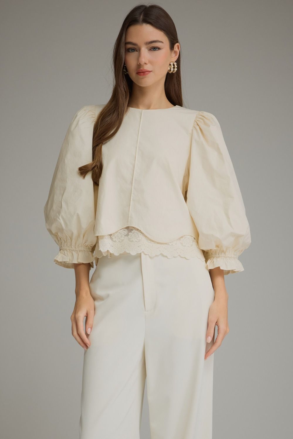 Silvy & Lace Top