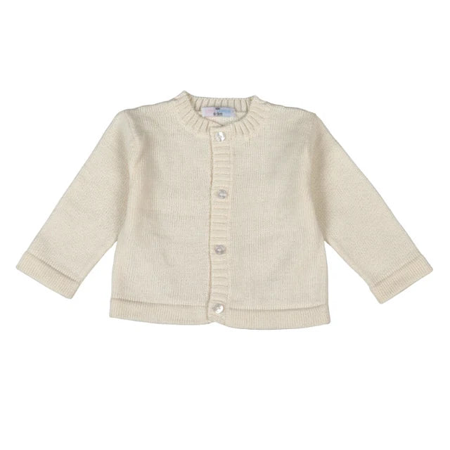 Ivory Classic Baby Sweater
