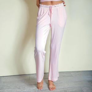 Faceplant Dreams | Bamboo Pajama Pants in Pink