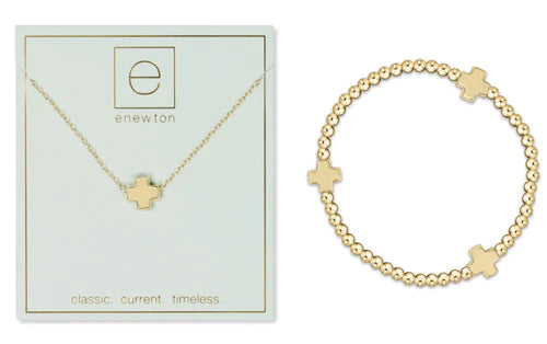 eNewton | Classic Signature Cross Gold Gift Set