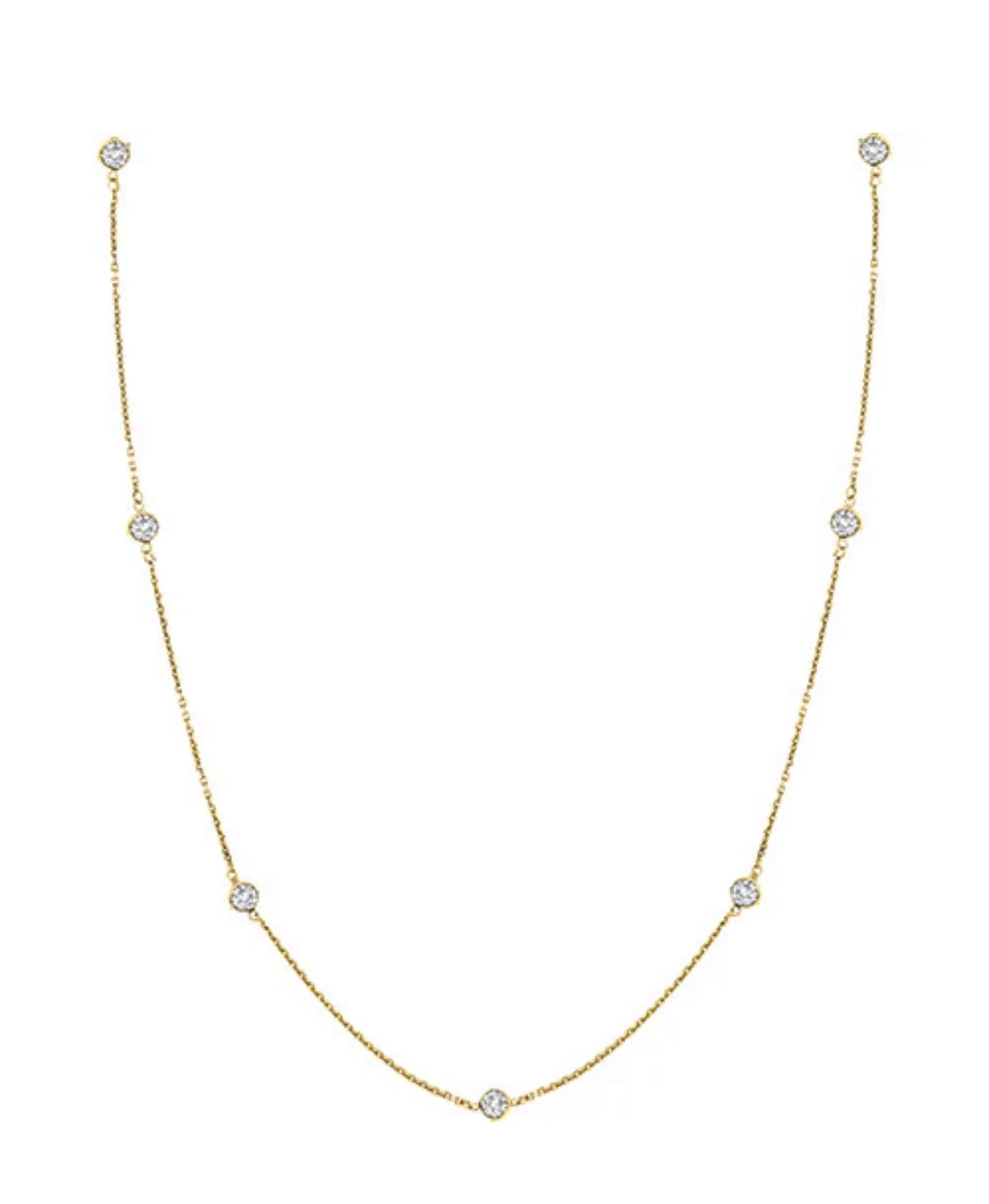 Maya J | CZ By the Yard - Yellow Gold