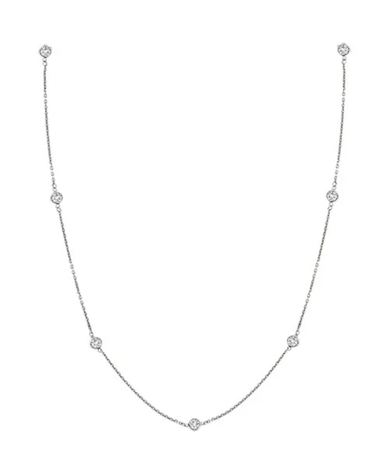 Maya J | CZ By the Yard - White Gold