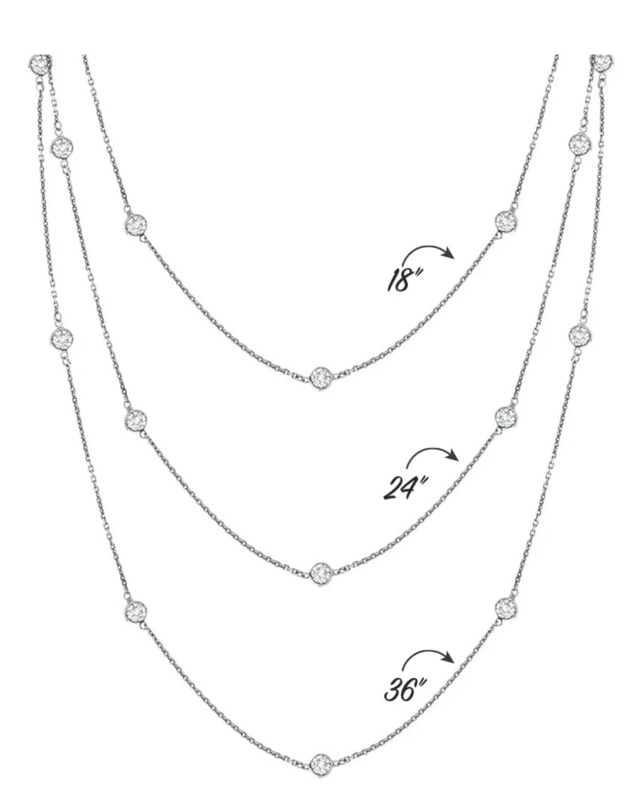 Maya J | CZ By the Yard - White Gold