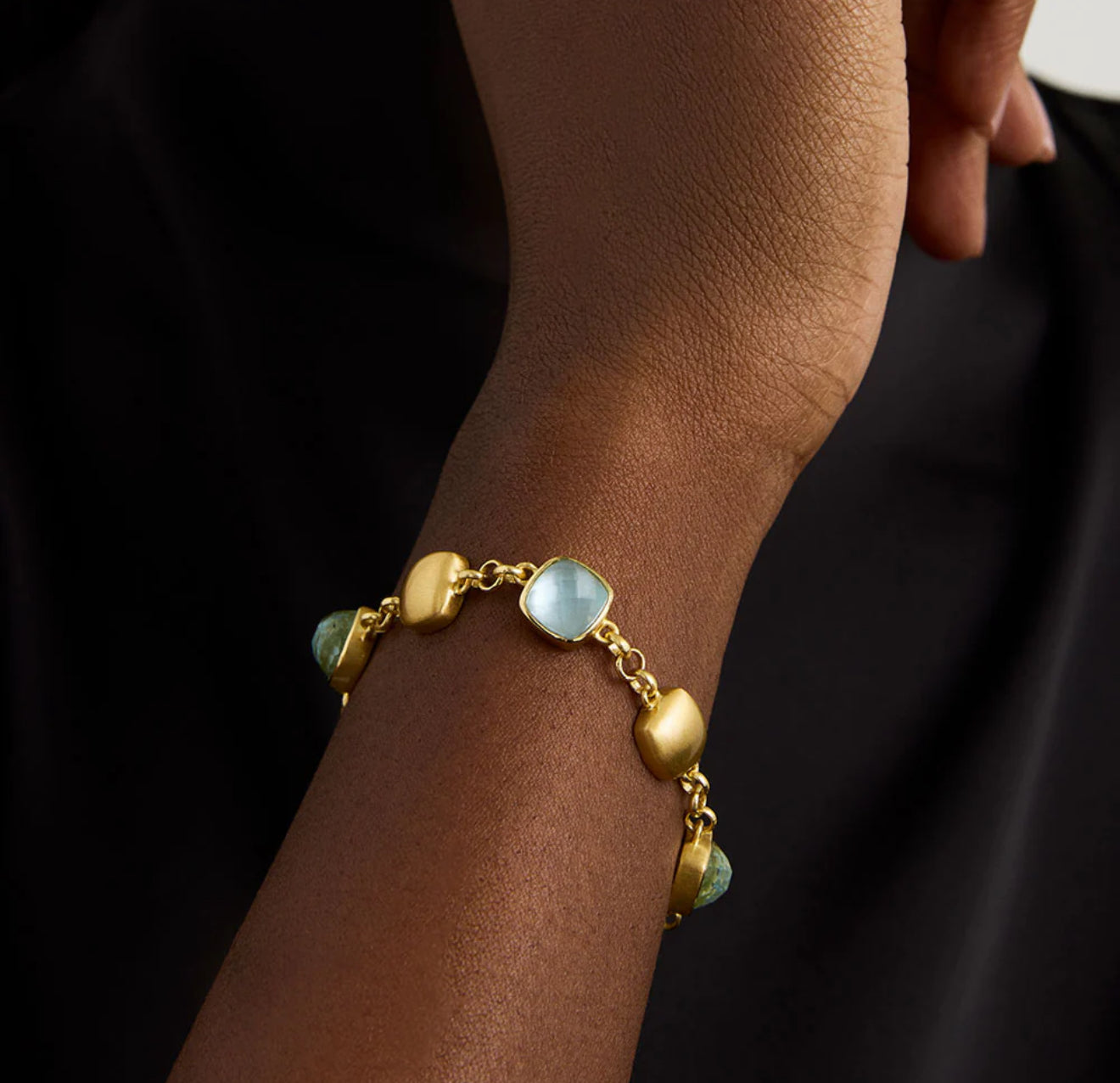 Dean Davidson Monterey Chain Bracelet - Irridescent Sky Blue