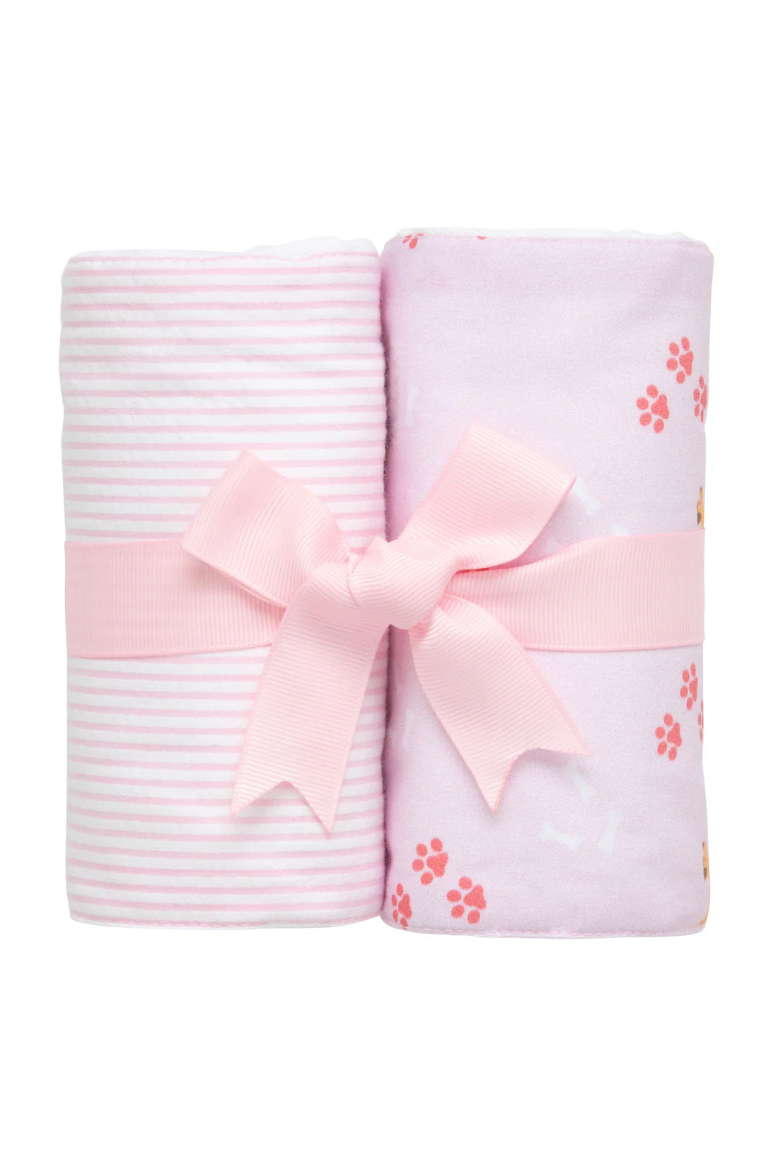 3 Marthas | Puppy Set of Two Burp Cloths