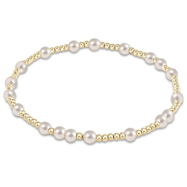 eNewton | Hope Unwritten Bracelet - Pearl 5mm