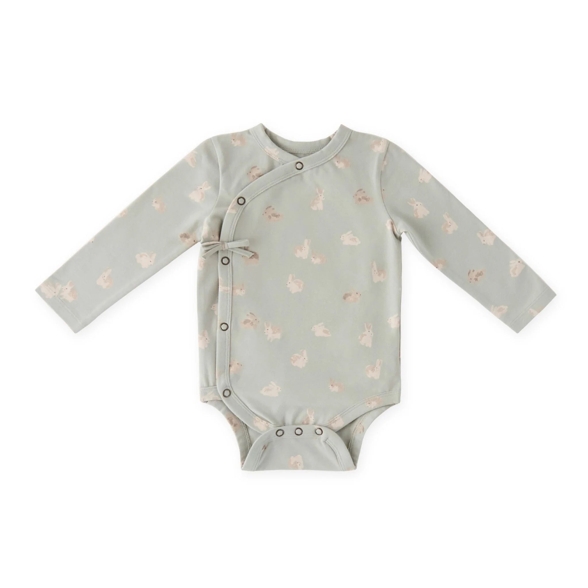 PEHR | The Littles Hoppy Bunny Long Sleeve Kimono One-Piece