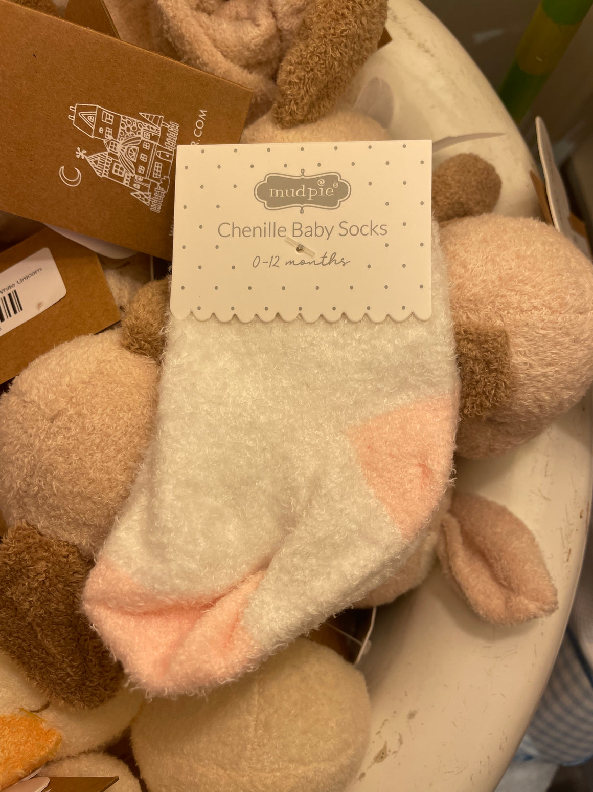 MudPie | Chenille Baby Socks