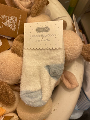 MudPie | Chenille Baby Socks