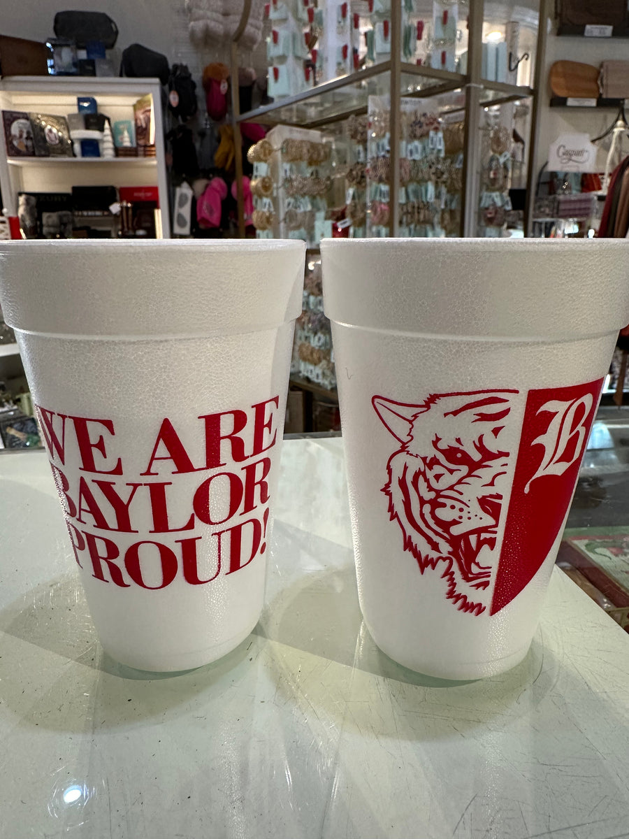 Sassy Cups | Baylor Novelty Styrofoam Cups