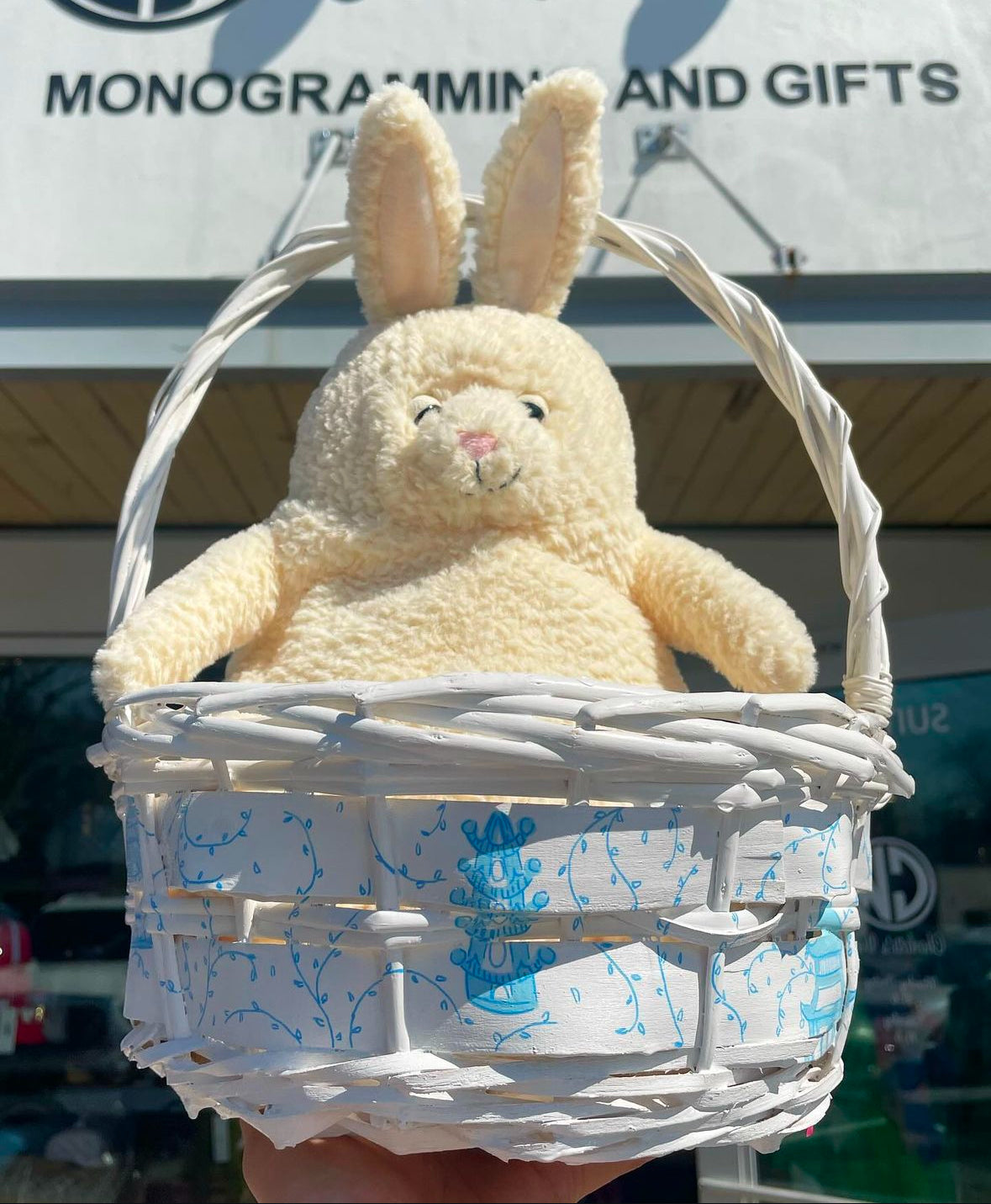 Hand Painted Easter Baskets
