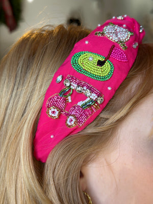 Charlotte's Web | Golf Beaded Headbands