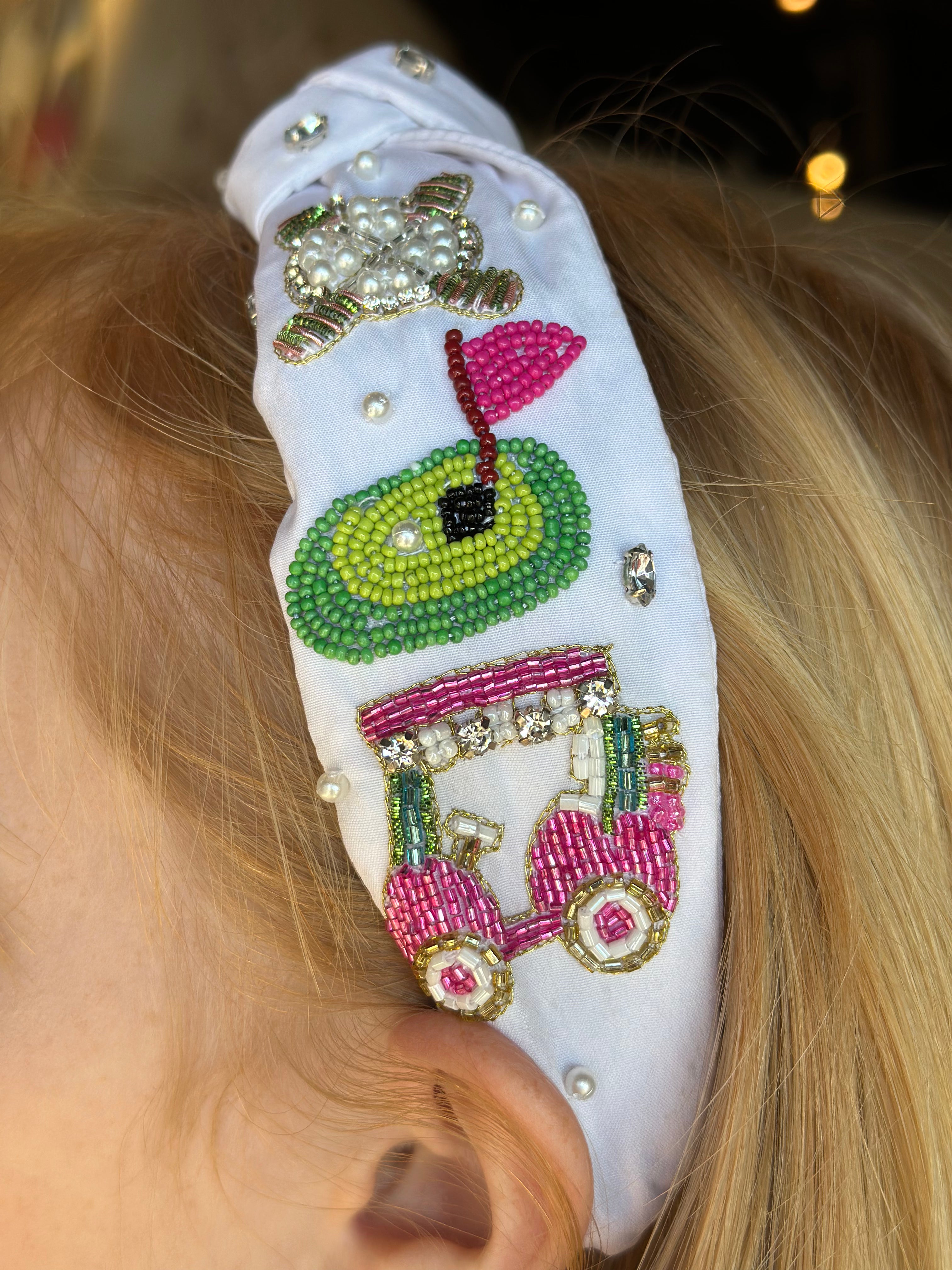 Charlotte's Web | Golf Beaded Headbands