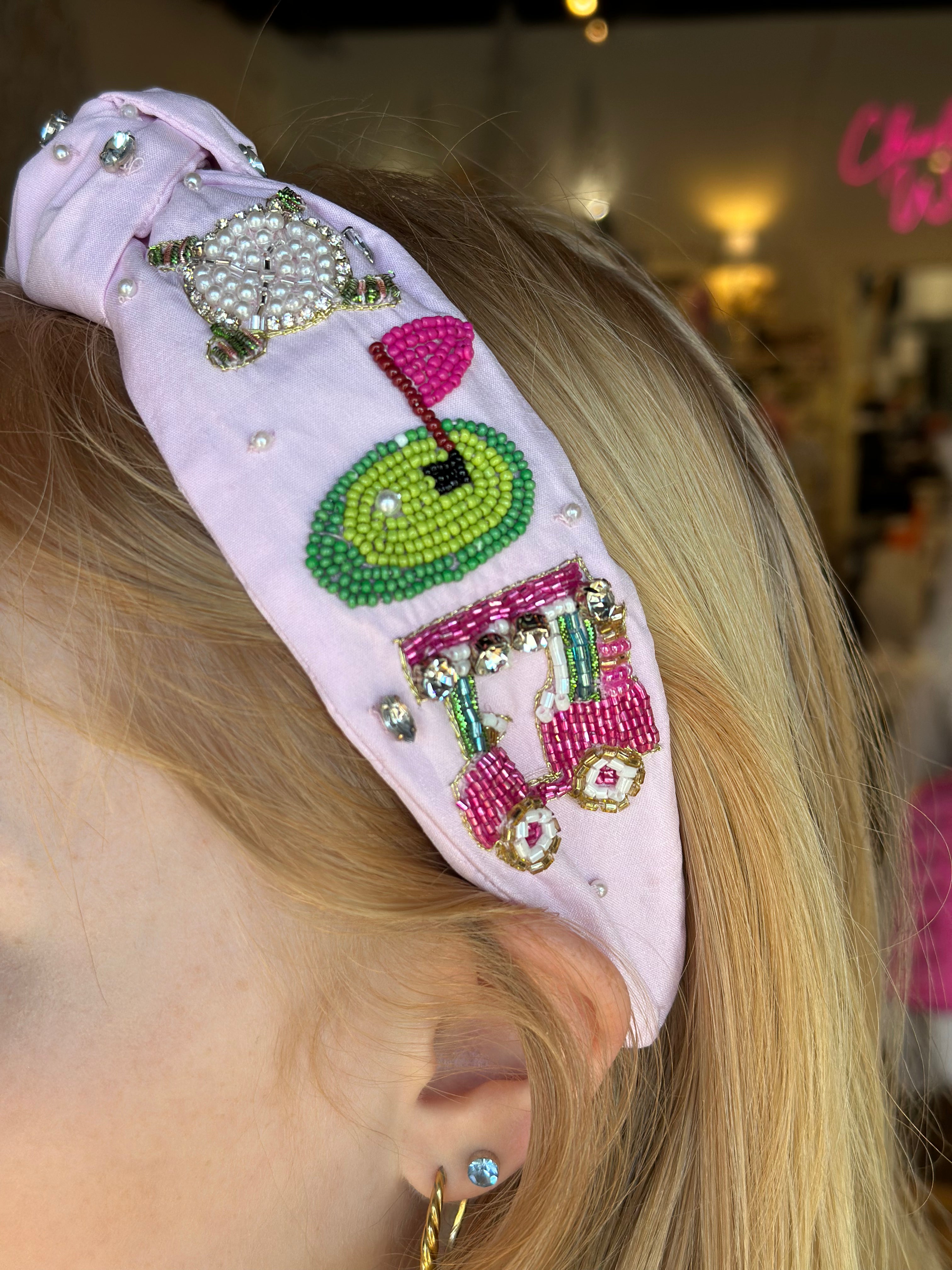 Charlotte's Web | Golf Beaded Headbands