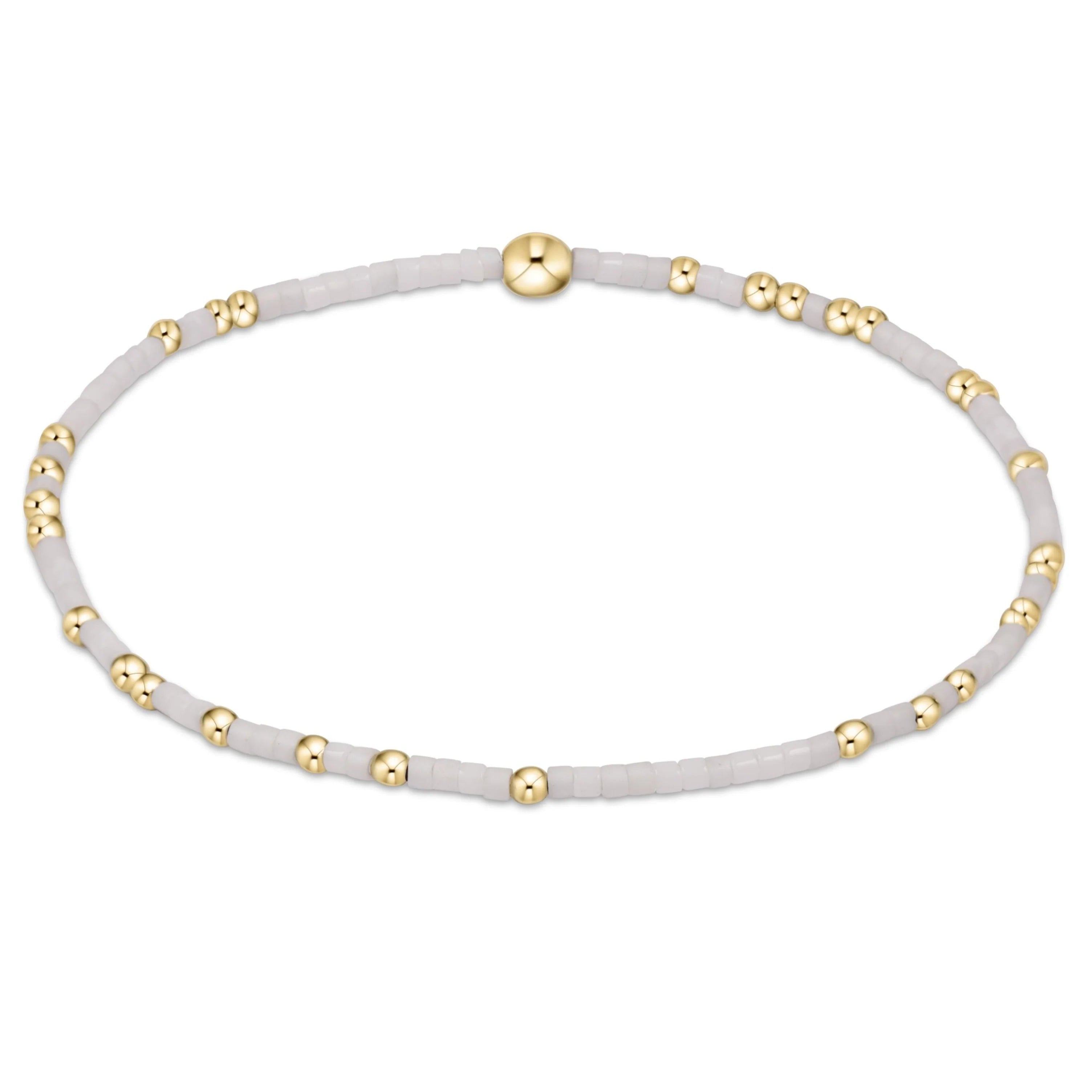 Extends Gameday Hope Unwritten Bracelets - White
