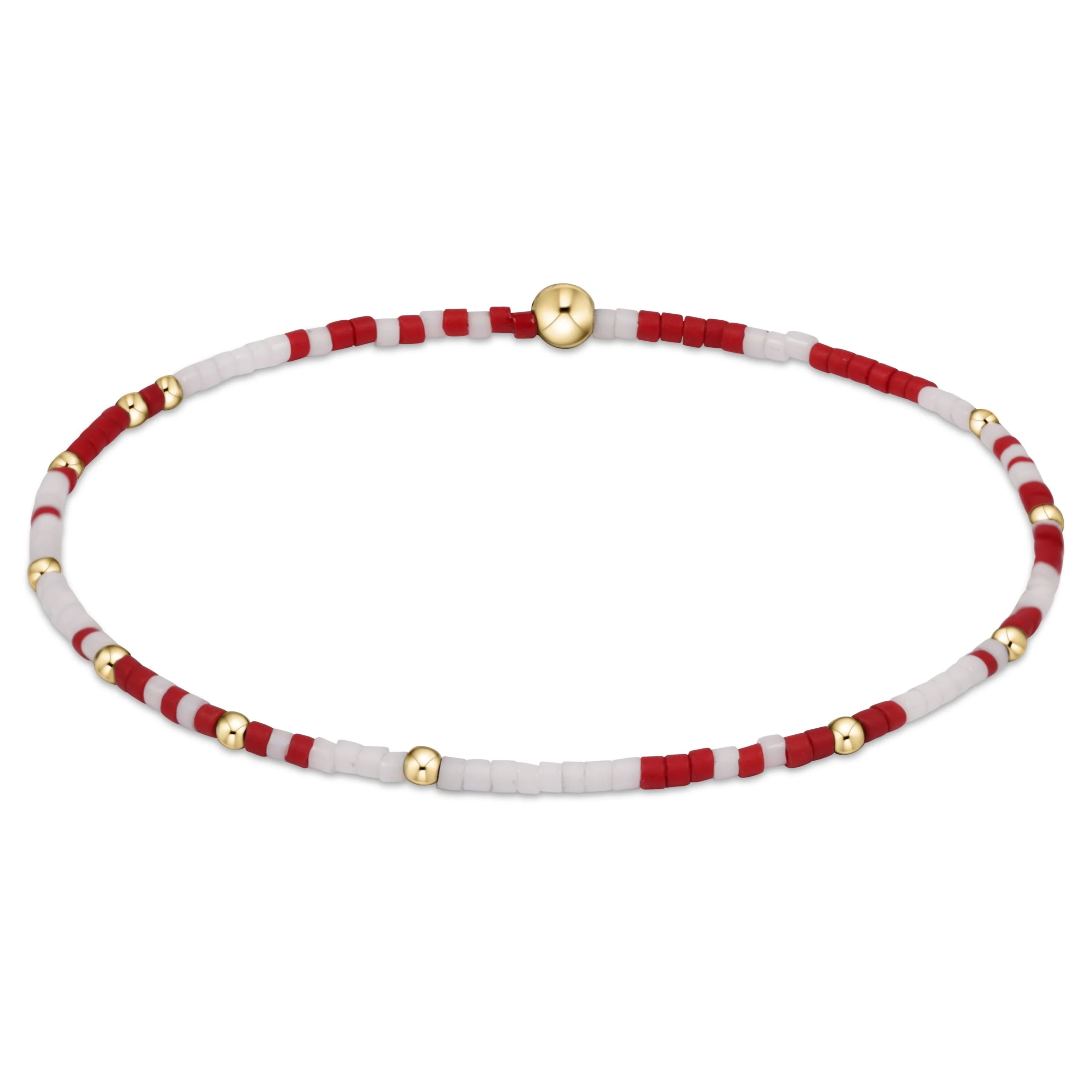 Gameday Hope Unwritten Bracelet - Crimson & White