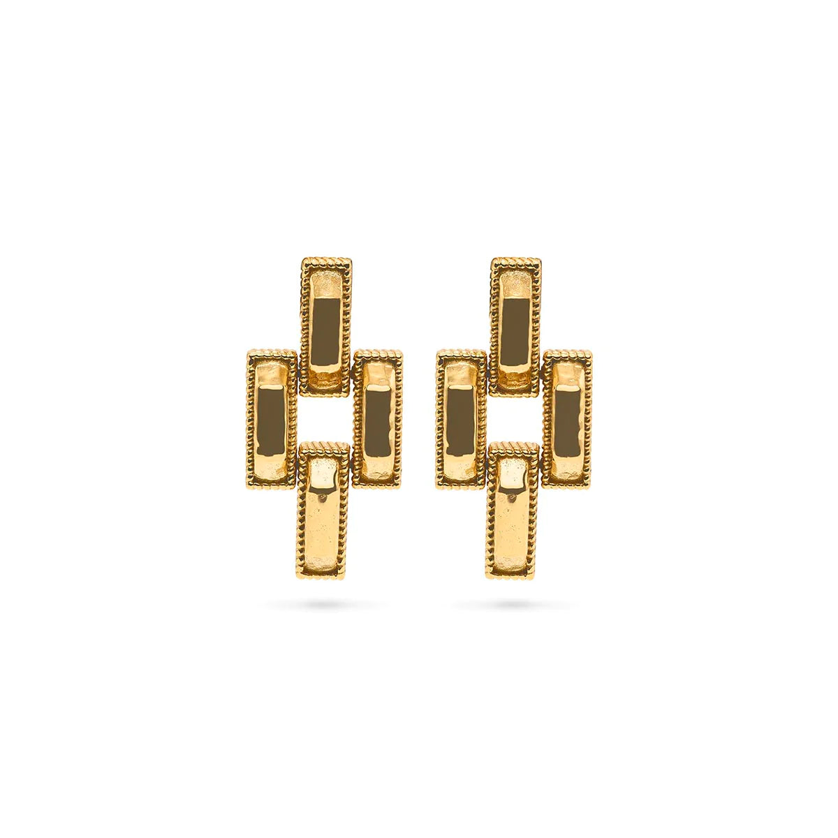 Capucine De Wulf | Pathway Post Small Link Earrings