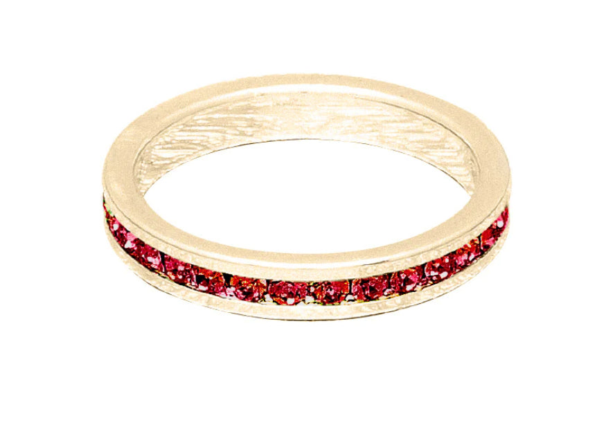 Maya J | Birthstone Stackable Rings Gold