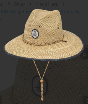Kooringal | Barclay Mens Straw Surf Hat