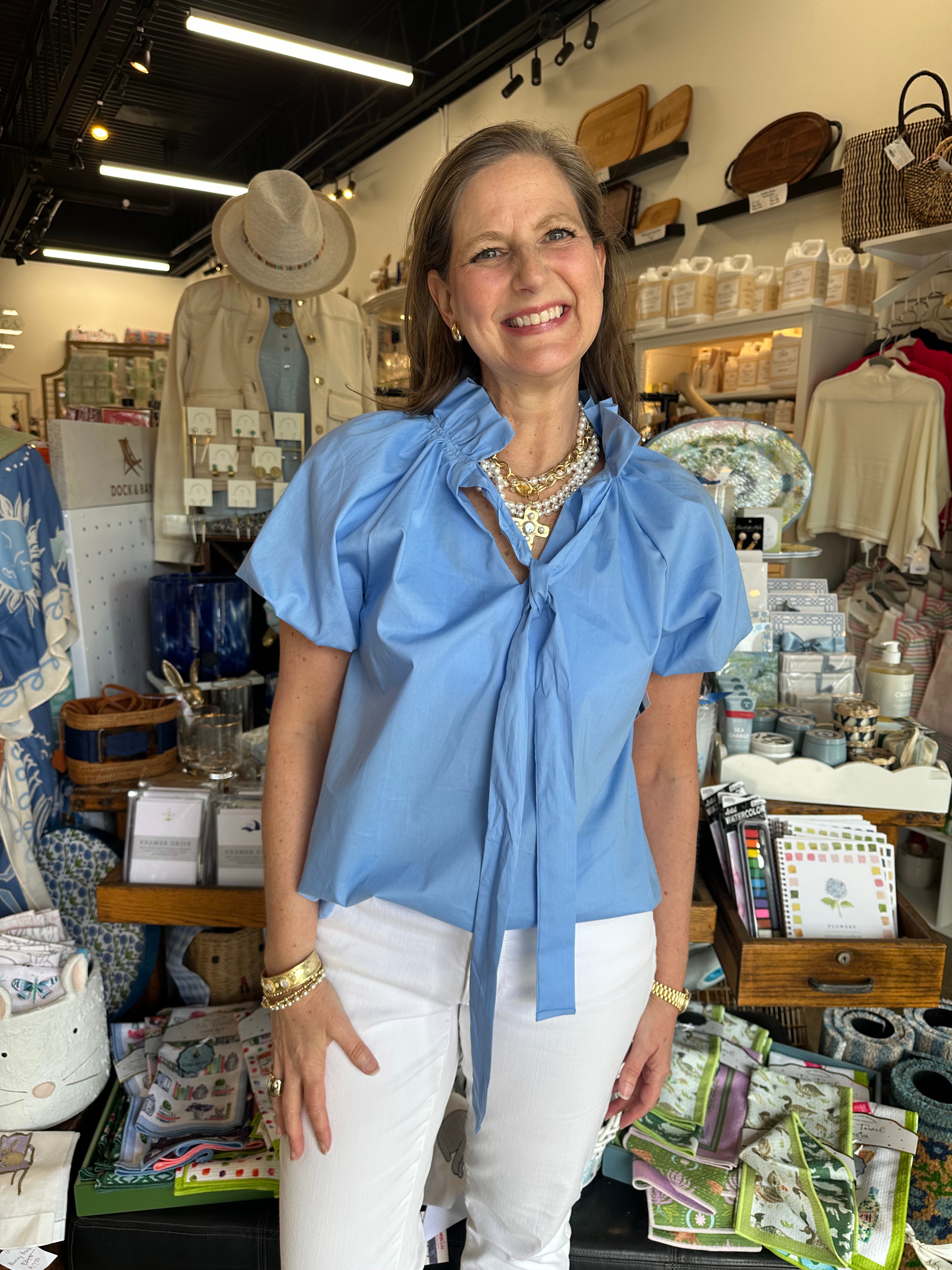 Eliza Short Sleeve Top