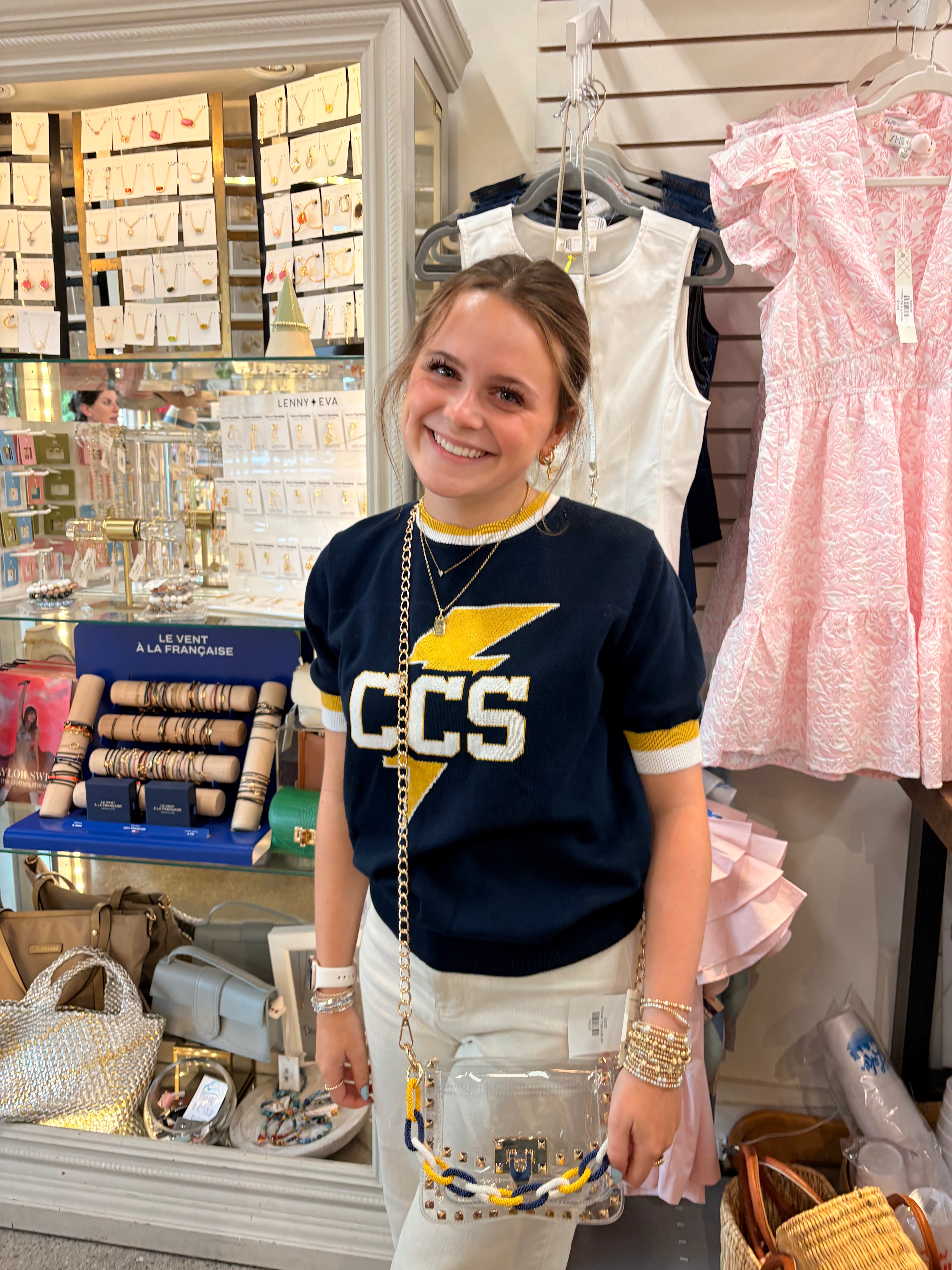 CCS Short Sleeve Sweater