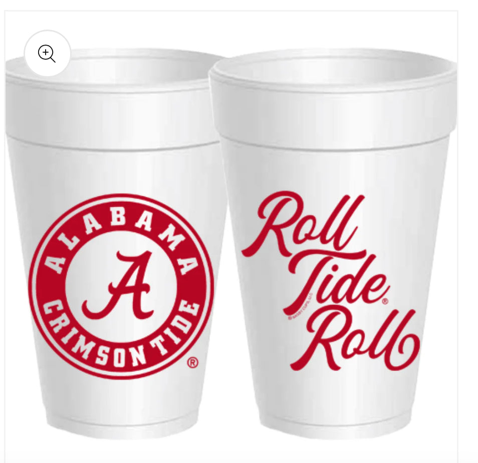 Alabama Styrofoam Cups