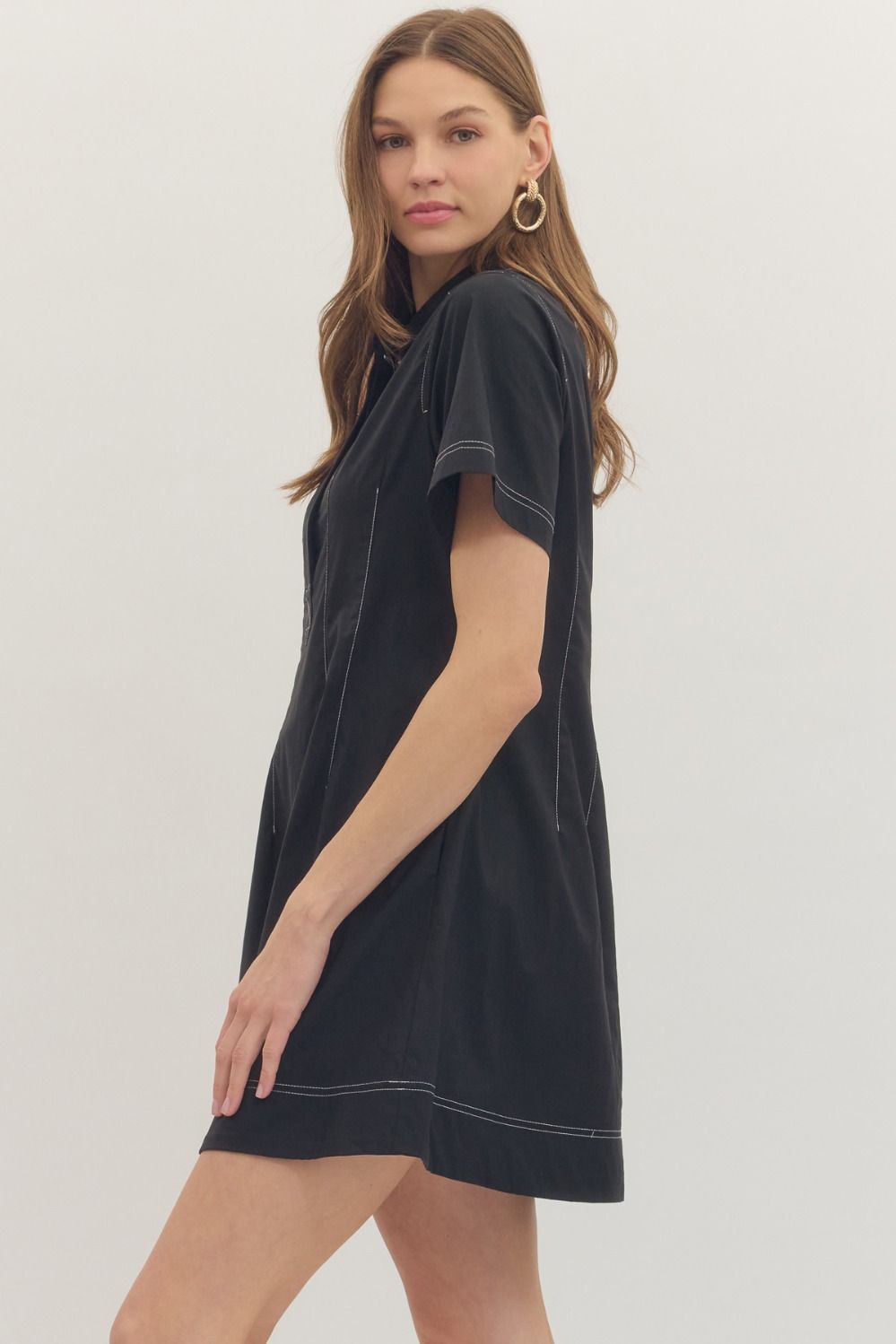 Noelanie Black Dress