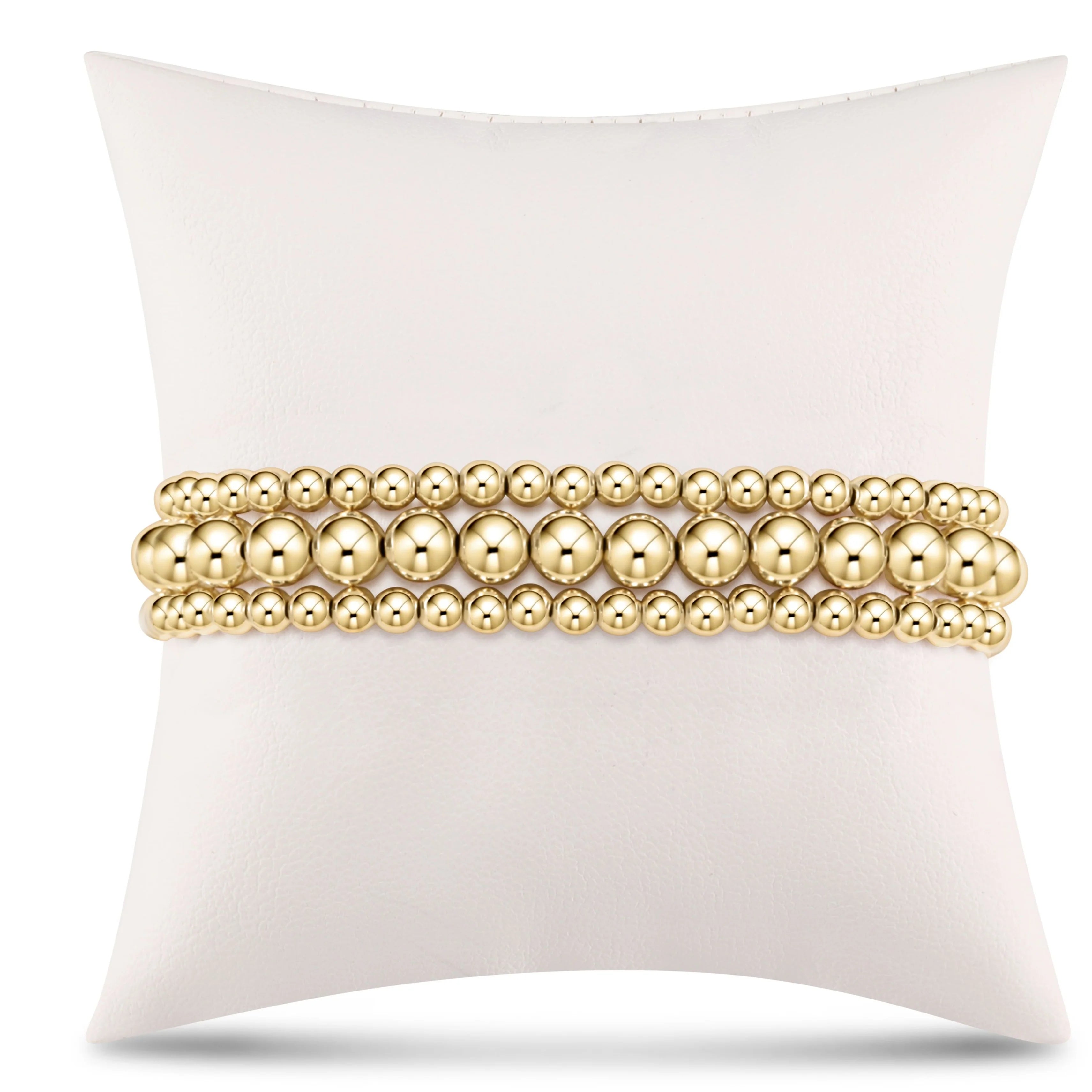 eNewton | Simply Classic Gold Stack - 6mm