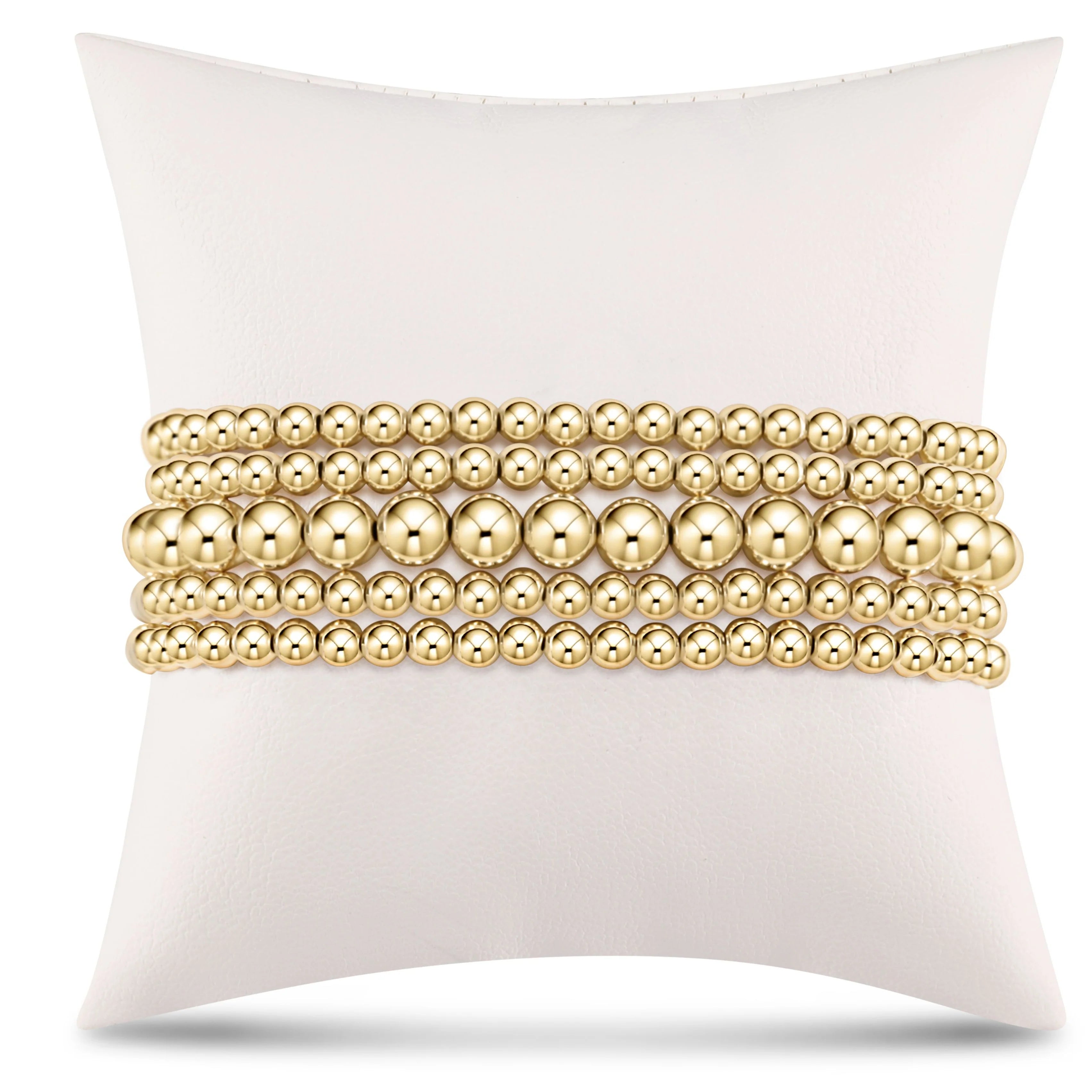 eNewton | Simply Classic Gold Stack - 6mm