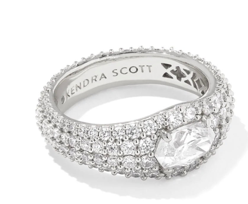 Kendra Scott | Bella Band Silver Ring