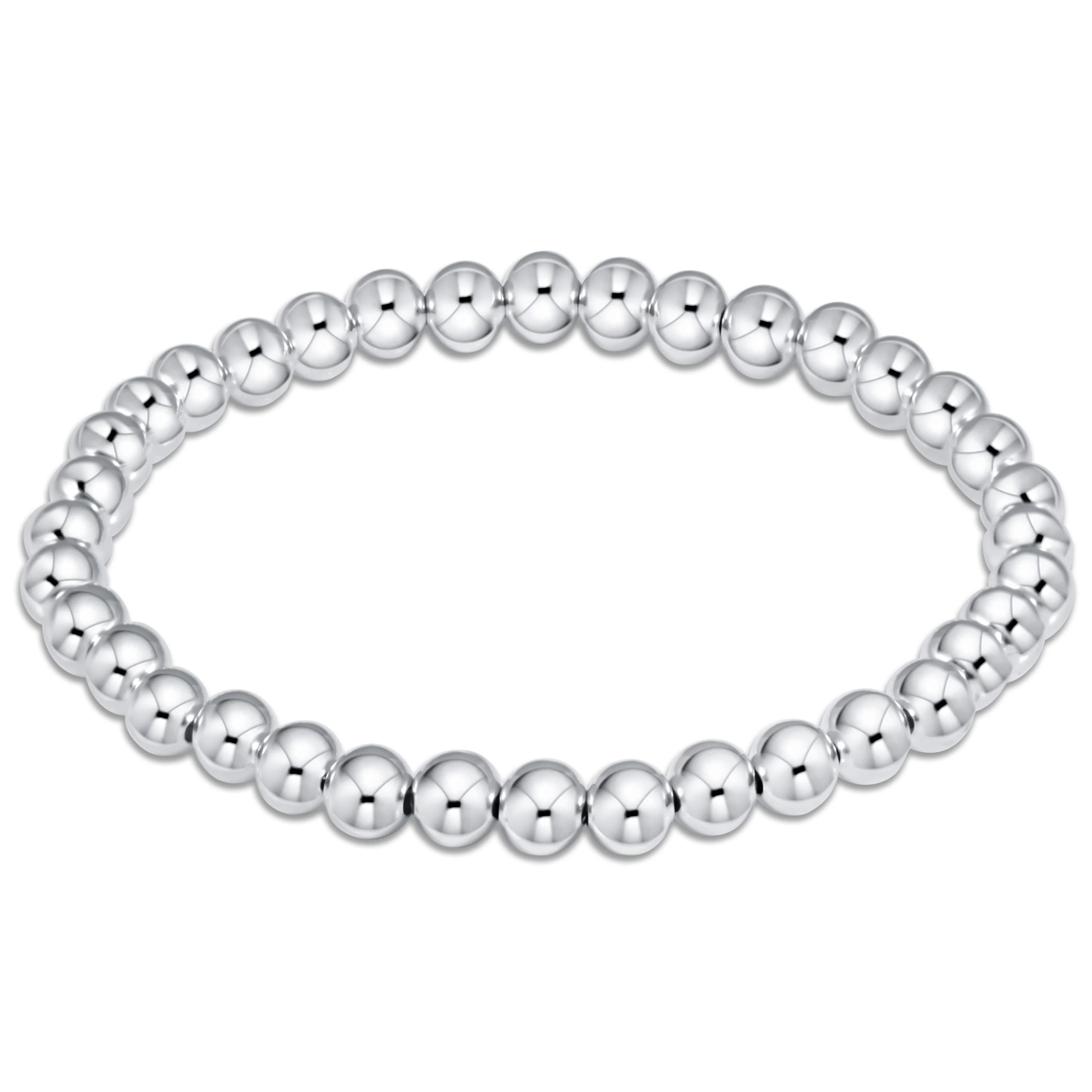 eNewton | Classic Sterling 5mm Bead Bracelet
