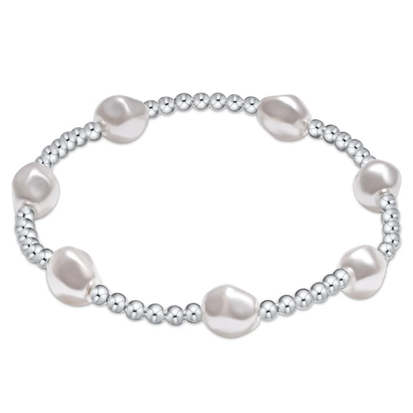 Extends - Pearl Admire Sterling 3mm Bead Bracelet main image 0