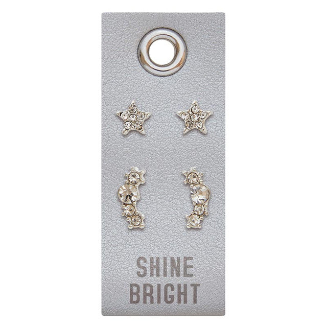 FD - Silver Stud Earrings