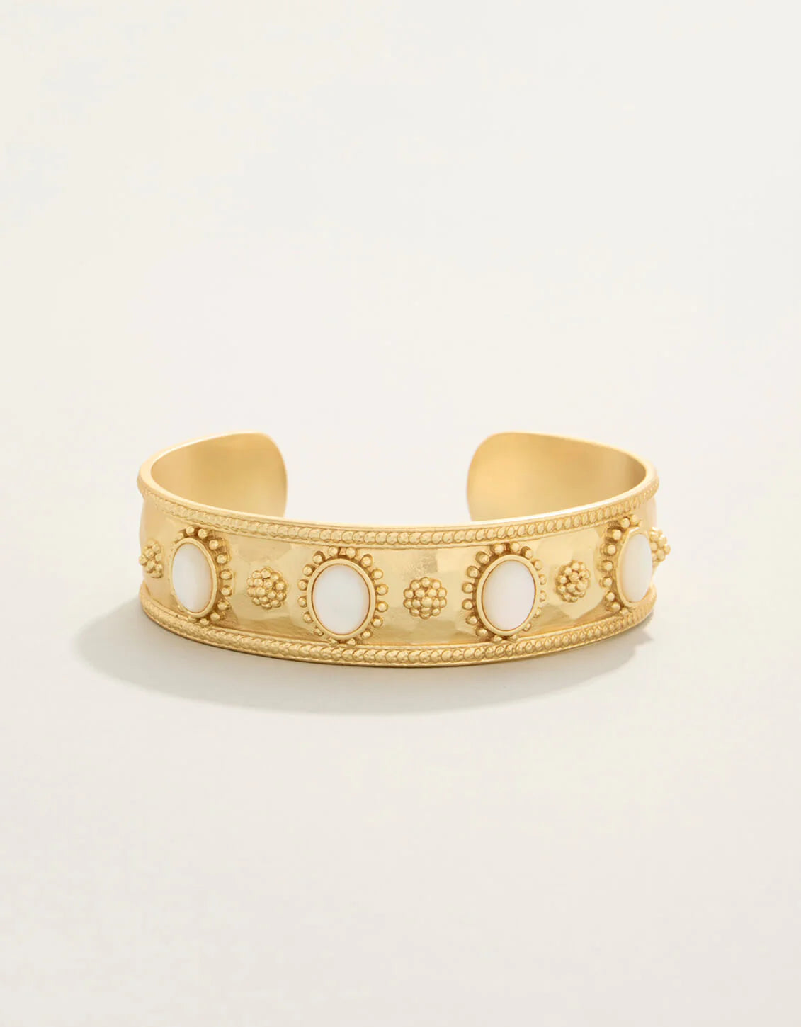 Mercer House Embellished Mother of Pearl Cuff