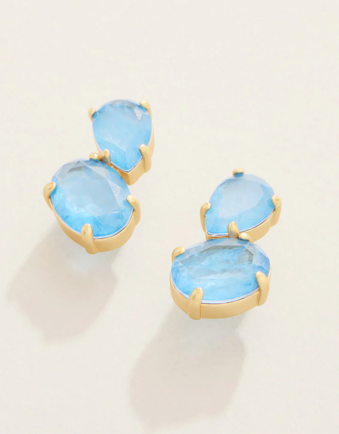 Spartina 449 | Naiad Dewdrop Blue Stud Earrings