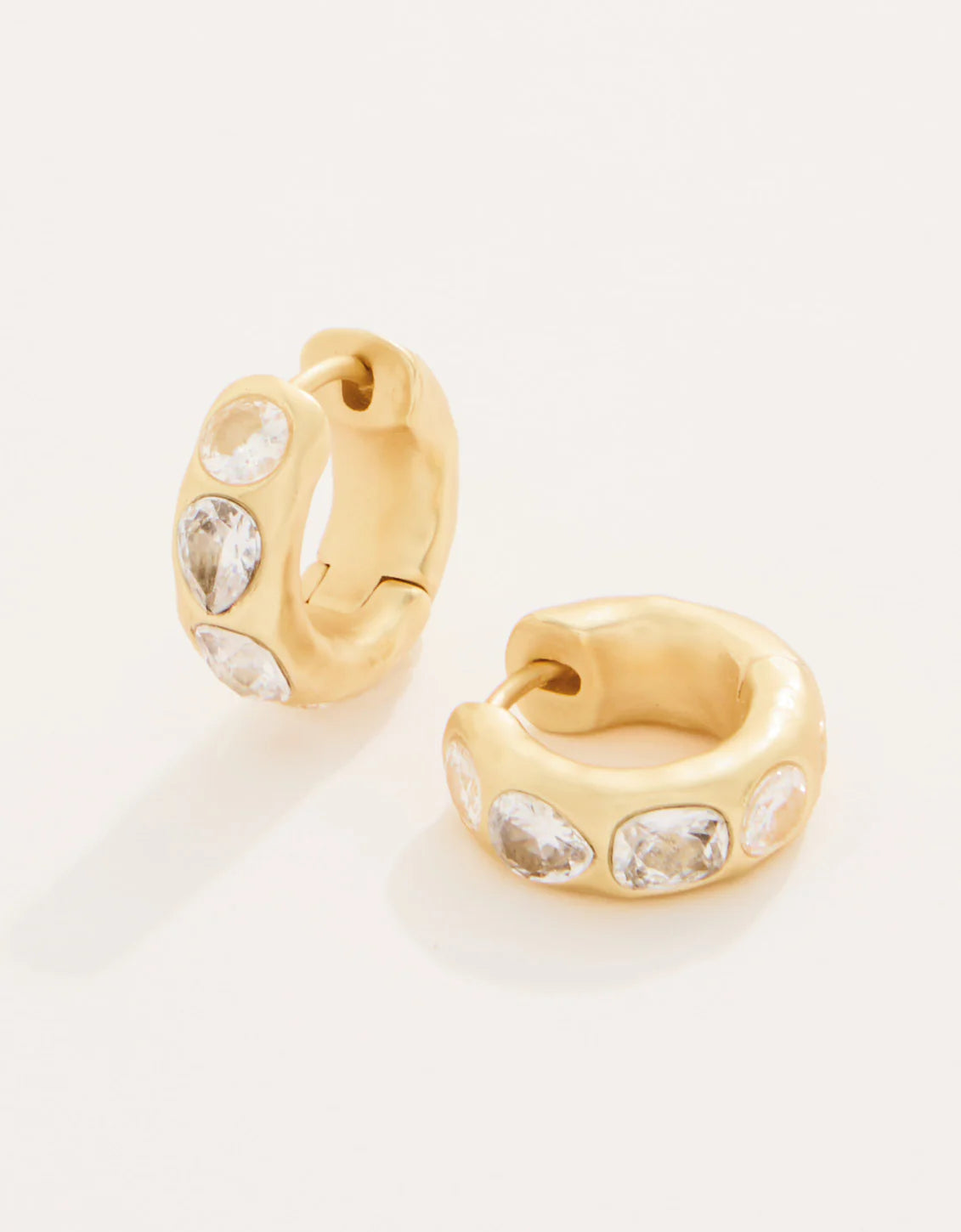 Spartina 449 |Manor Gem Hoop Earrings