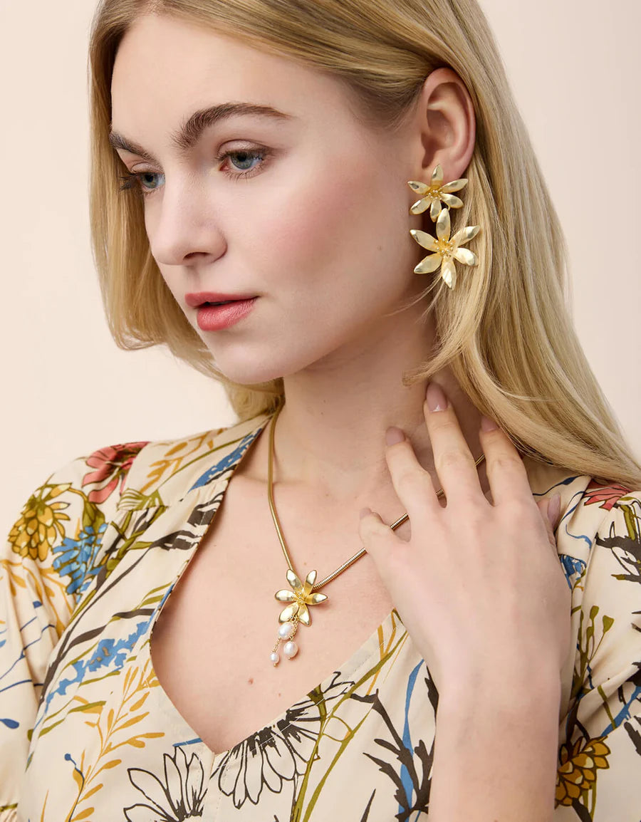 River Lily Earrings