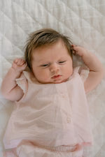 Lenora | Baby Ann Flutter Sleeve Diaper Set