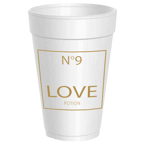 Valentines Styrofoam Cups