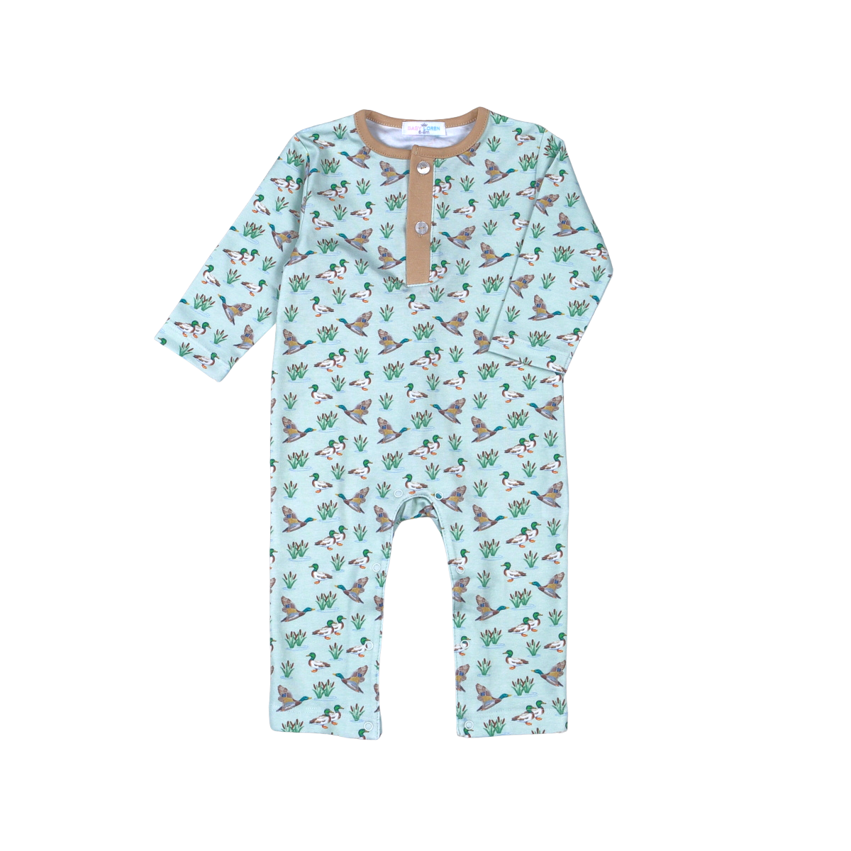 Mallard Ducks Pima Romper