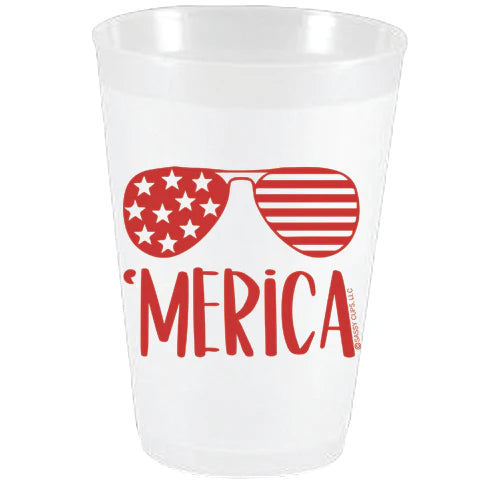 4TH of July Party Cups - Frost Flex