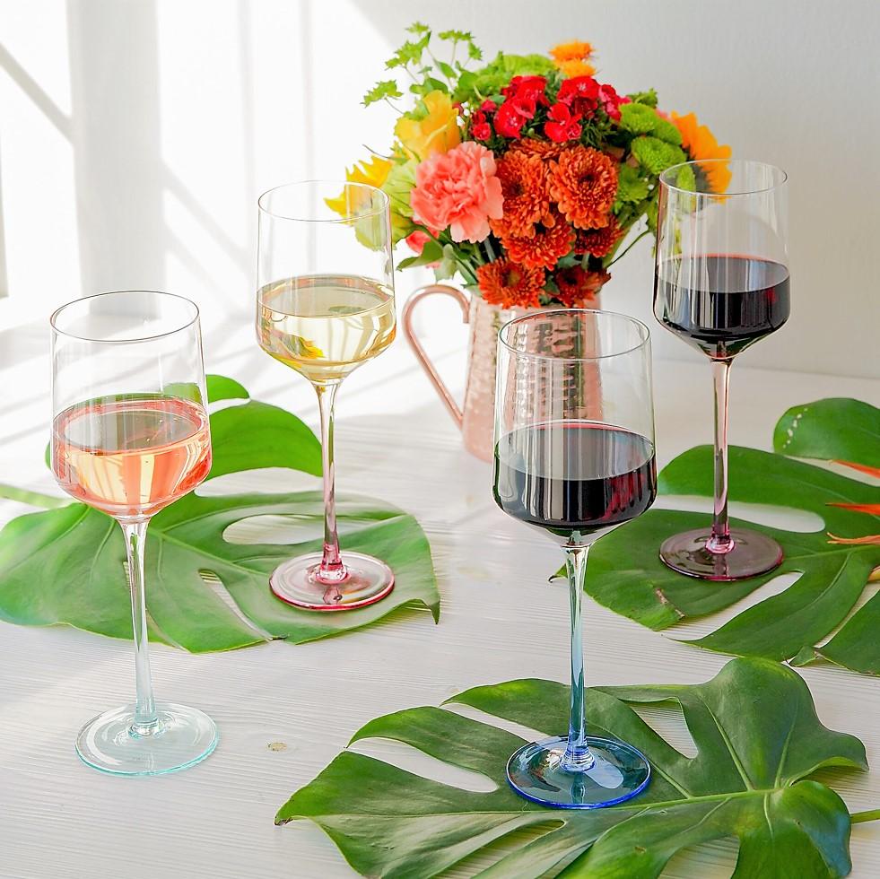 Mezxlada Handblown WIne Glass Set of 4