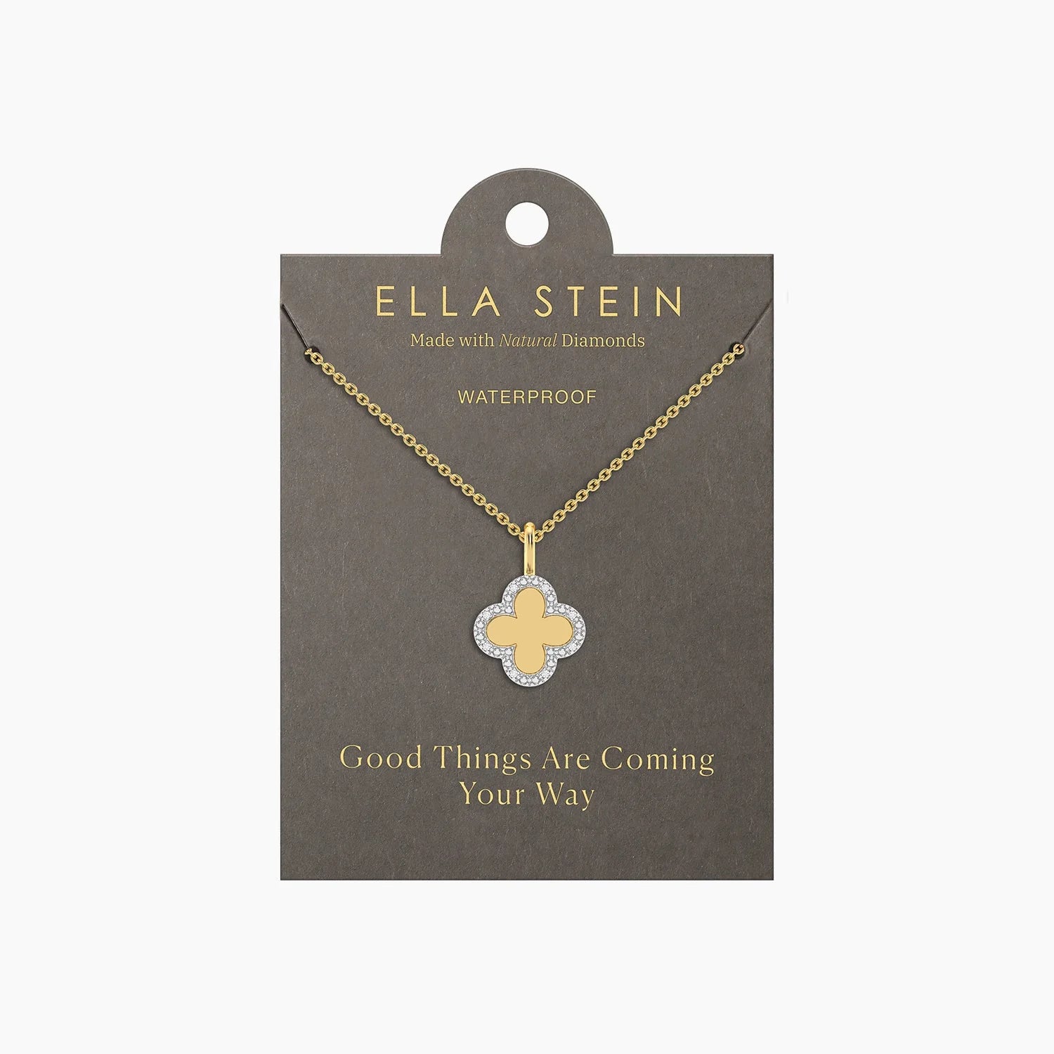 Waterproof Classic Bloom Pendant Necklace