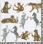 Caspari | Cocktails Gone Wild Cocktail Napkin