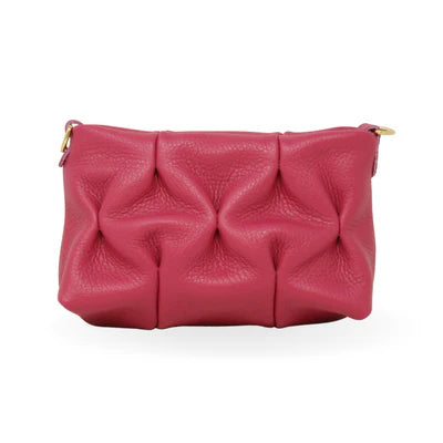 Valencia Quilted Italian Leather Crossbody Bag