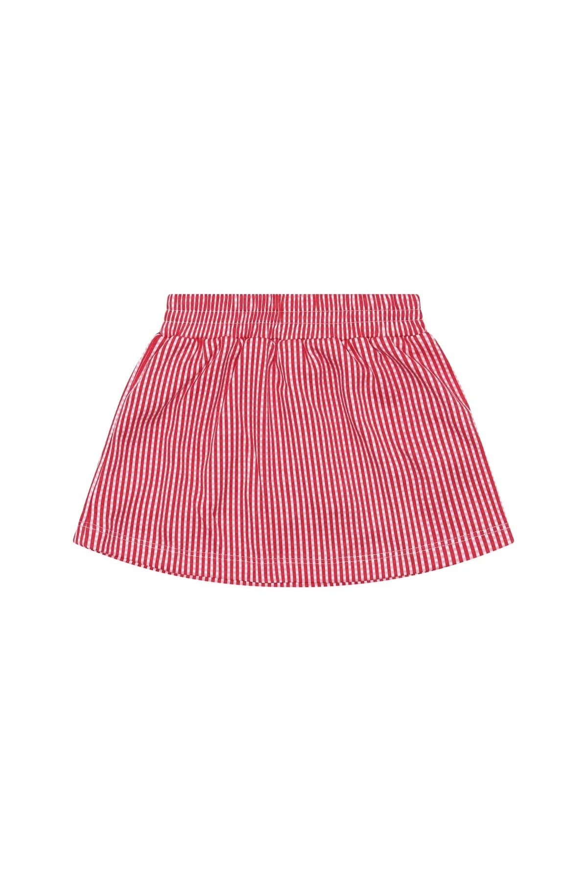 American Pups Girls Classic Red Skort Set