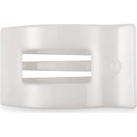 TELETIES | Medium Flat Rectangle Hair Clip