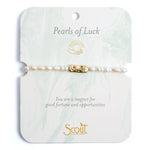 Scout Curated Wears | Pearl Affirmation Bracelet Gold