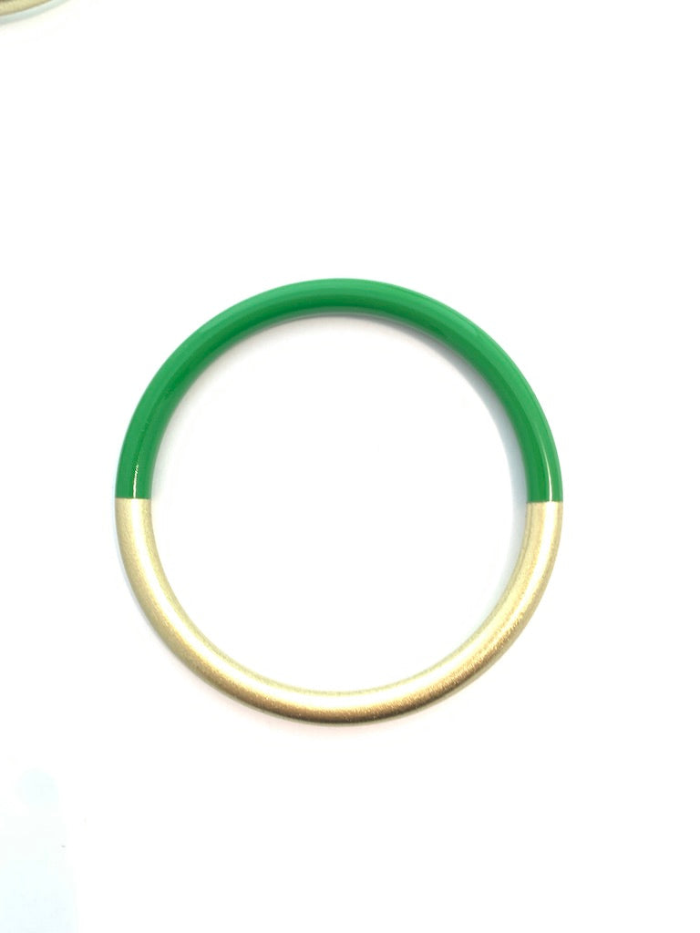 Color Block Bangle Bracelets
