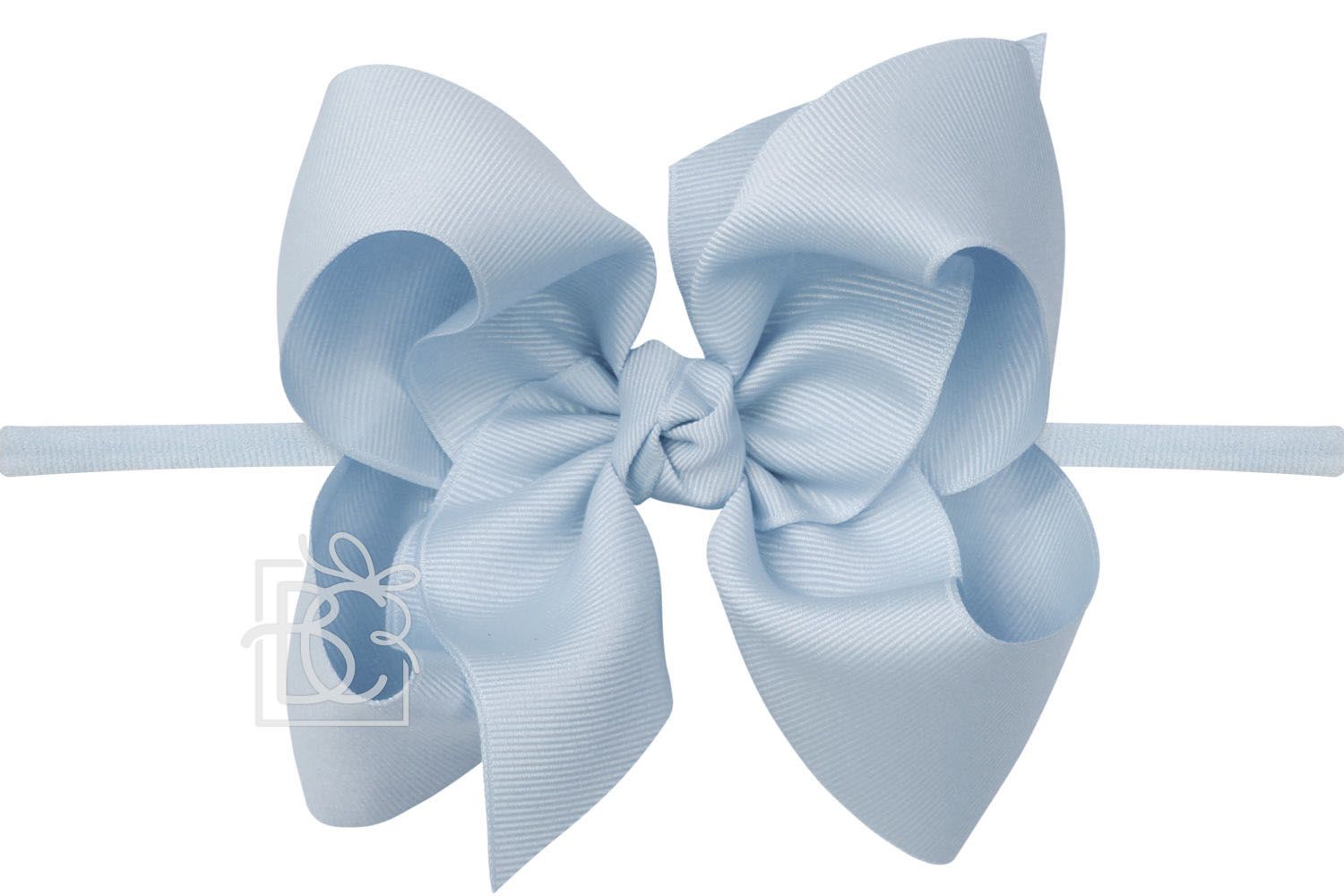 Pantyhose Headband with Classic Signature Grosgrain Bow - 3.5" Medium